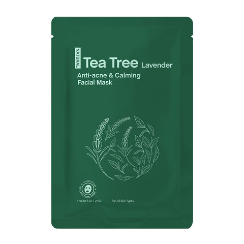 5 Pack - Mascarilla de Árbol de Té  & Lavanda